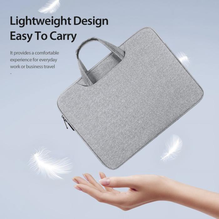 Dux Ducis - DUX DUCIS LBTB Laptopväska för 13-13.9 tum - Stötabsorberande - Ljusgrå