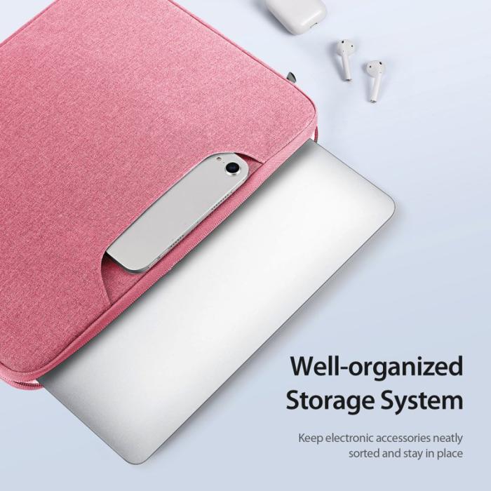 Dux Ducis - DUX DUCIS LBTB Laptopväska för 13-13.9 tum - Stöttålig - Rosa