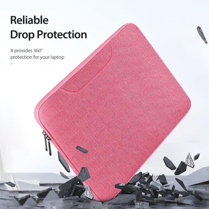 Dux Ducis - DUX DUCIS LBTB Laptopväska för 13-13.9 tum - Stöttålig - Rosa