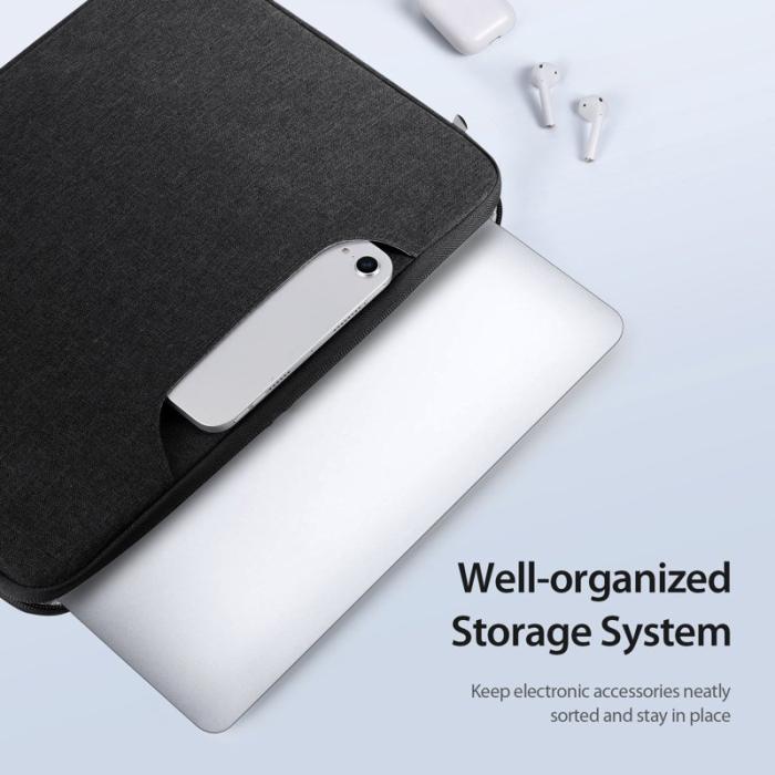 Dux Ducis - DUX DUCIS LBTB Laptopväska för 13-13.9 tum - Stöttålig - Svart