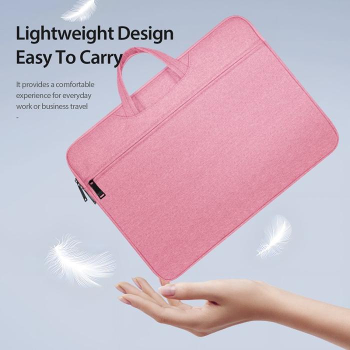 Dux Ducis - DUX DUCIS LBTC 13-13.9 Tum Laptop Handbag - Anti-drop - Konstläder - Rosa
