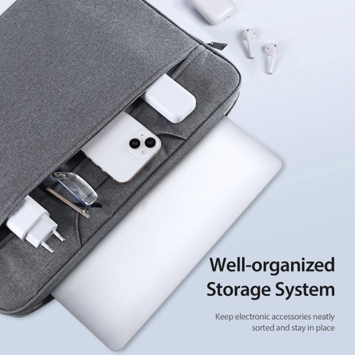 Dux Ducis - DUX DUCIS LBTC 14-15.4 tum Laptopväska Polyester - Mörkgrå