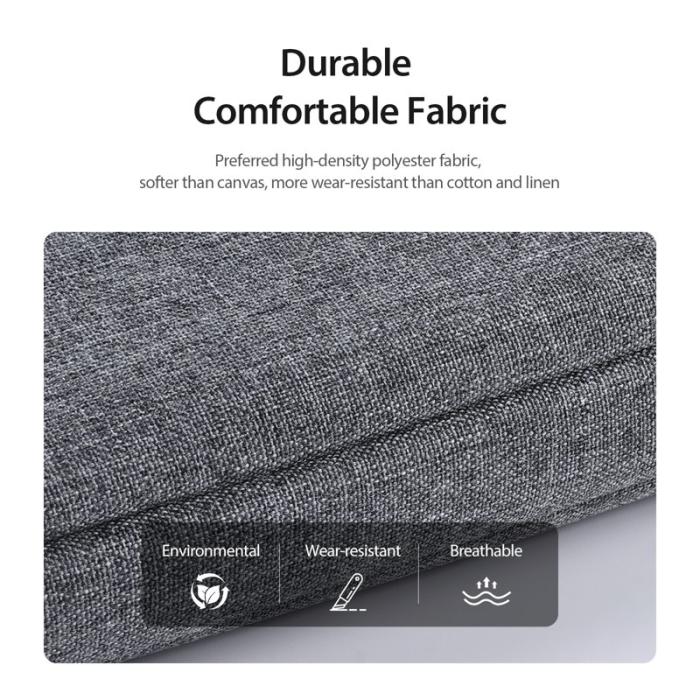 Dux Ducis - DUX DUCIS LBTC Laptop Handbag 13-13.9 tum - Anti-drop - Konstläder - Mörkgrå