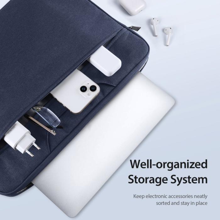 Dux Ducis - DUX DUCIS LBTC Laptopväska 14-15.4 tum Polyester - Navy Blue