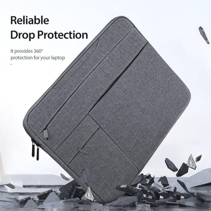 Dux Ducis - DUX DUCIS LBTD Laptop Handbag 15.5-16 tum Polyester - Mörkgrå