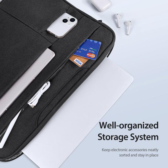 Dux Ducis - DUX DUCIS LBTD Notebook Fodral 14-15.4 Tum Vattentålig Polyester - Svart