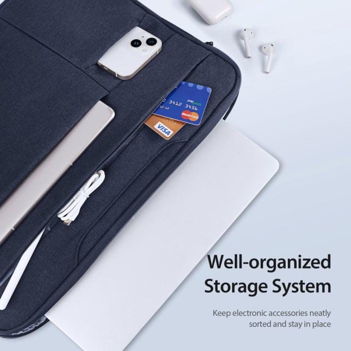 Dux Ducis - DUX DUCIS LBTD Notebookpouch 14-15.4 tum Vattentålig Polyester - Navy
