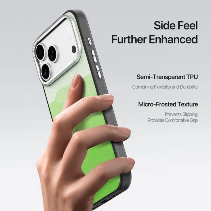 Dux Ducis - DUX DUCIS Moro Series iPhone 17 Pro Max Fodral - Grön