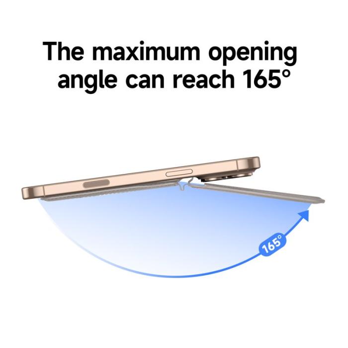 Dux Ducis - DUX DUCIS Neva Series Skal PU Läder Magnetisk Ställ Grey - Grå