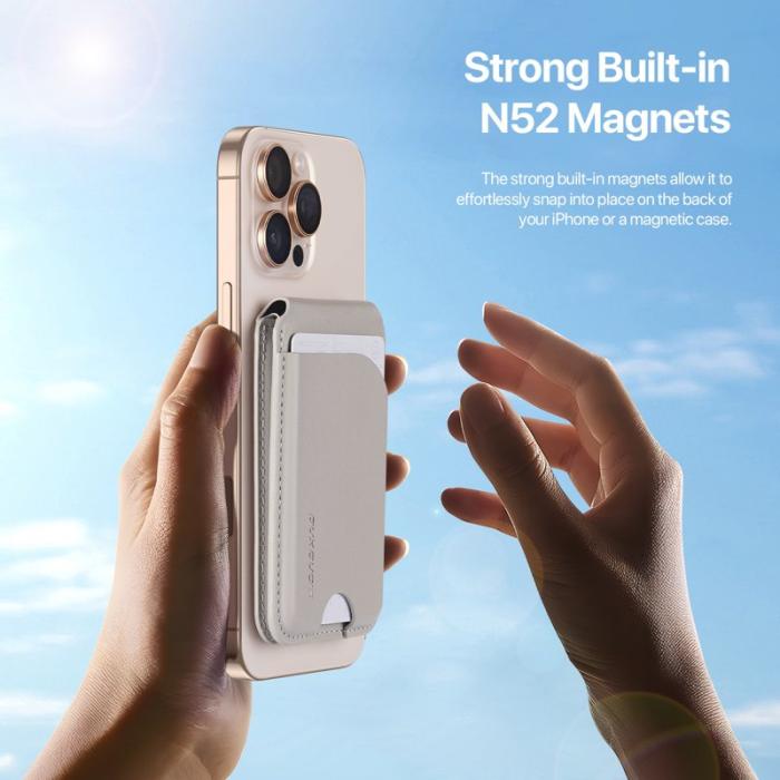 Dux Ducis - DUX DUCIS Neva Series Skal PU Läder Magnetisk Ställ Grey - Grå