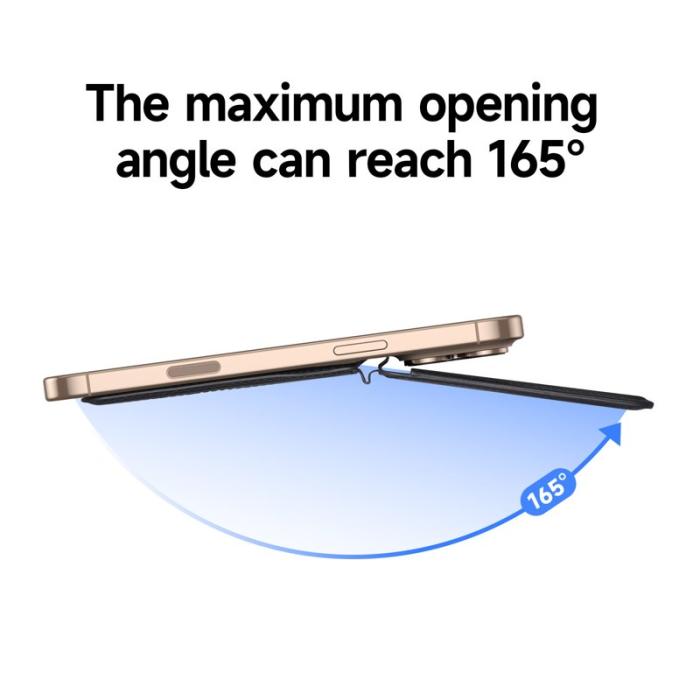 Dux Ducis - DUX DUCIS Neva Series Skal PU Läder Magnetisk Ställ - Svart