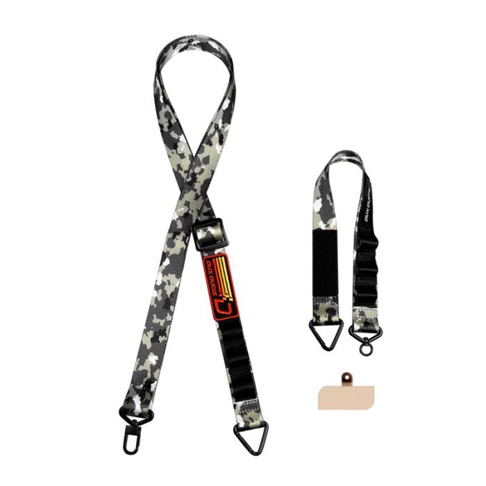 Dux Ducis - DUX DUCIS Outdoor Series Mobiltelefon Lanyard - Multifunktionell - Camo Green