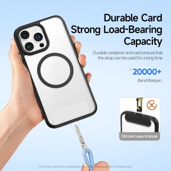 Dux Ducis - DUX DUCIS PLAZ Phone Lanyard 146cm Polyester - Sky Blue