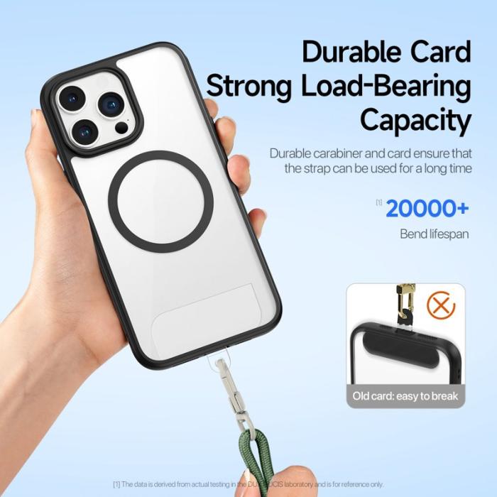 Dux Ducis - DUX DUCIS PLAZ Phone Lanyard Polyester - Army Green - 146cm Crossbody