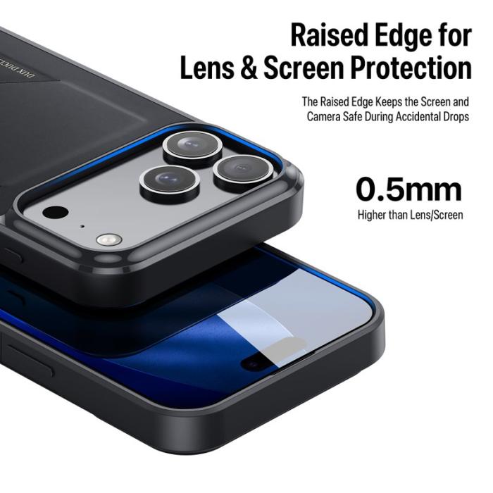 Dux Ducis - DUX DUCIS Pocard Fodral iPhone 17 Pro - Svart