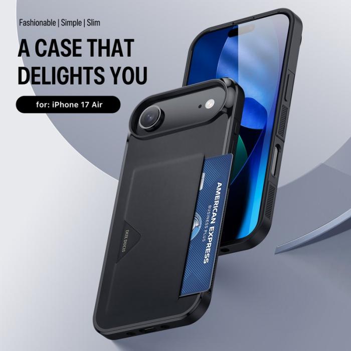 Dux Ducis - DUX DUCIS Pocard Fodral iPhone Air - Svart