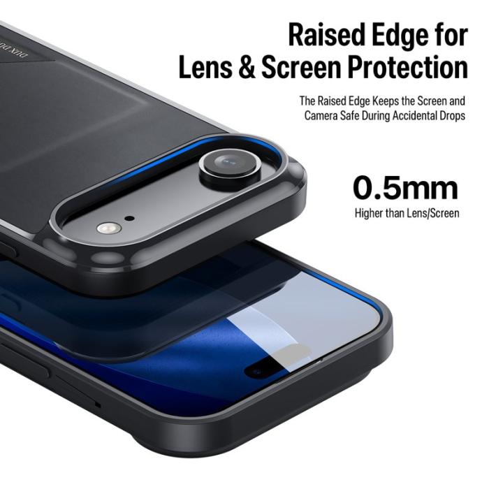 Dux Ducis - DUX DUCIS Pocard Fodral iPhone Air - Svart