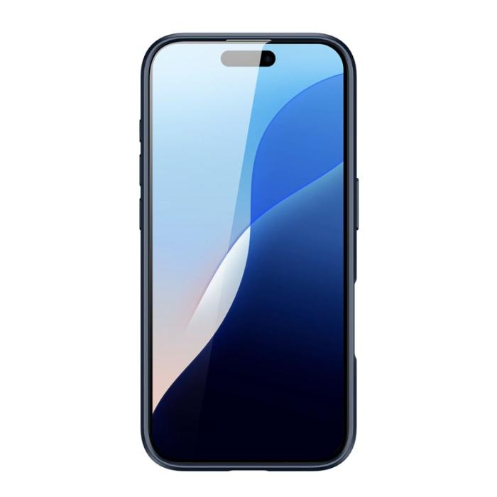 Dux Ducis - DUX DUCIS Rafi II för iPhone 16 mobilskal med kortplats Konstläder - Blå