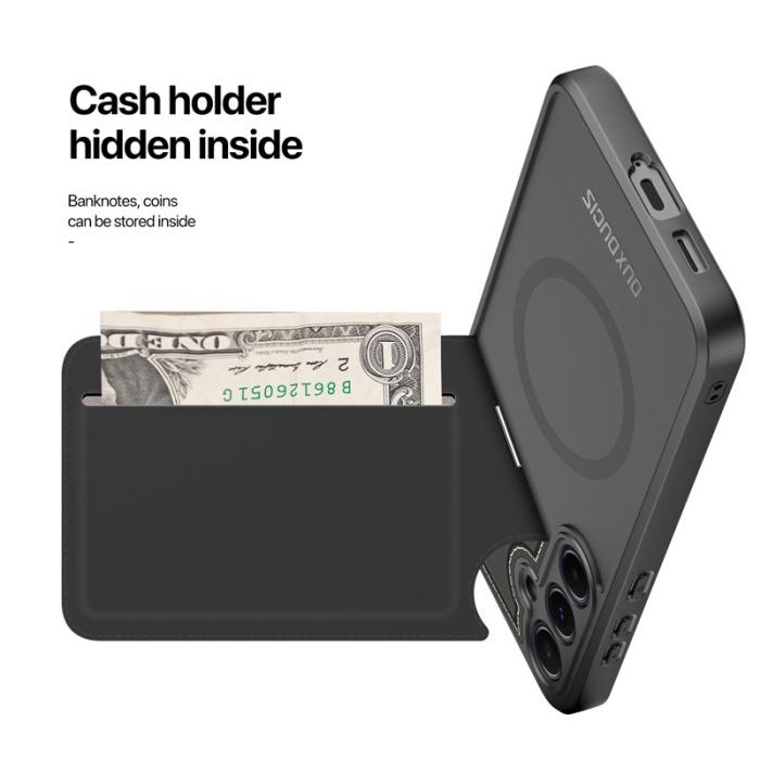 Dux Ducis - DUX DUCIS Rafi II mobilskal med kortplats för Samsung Galaxy S25 - - Svart