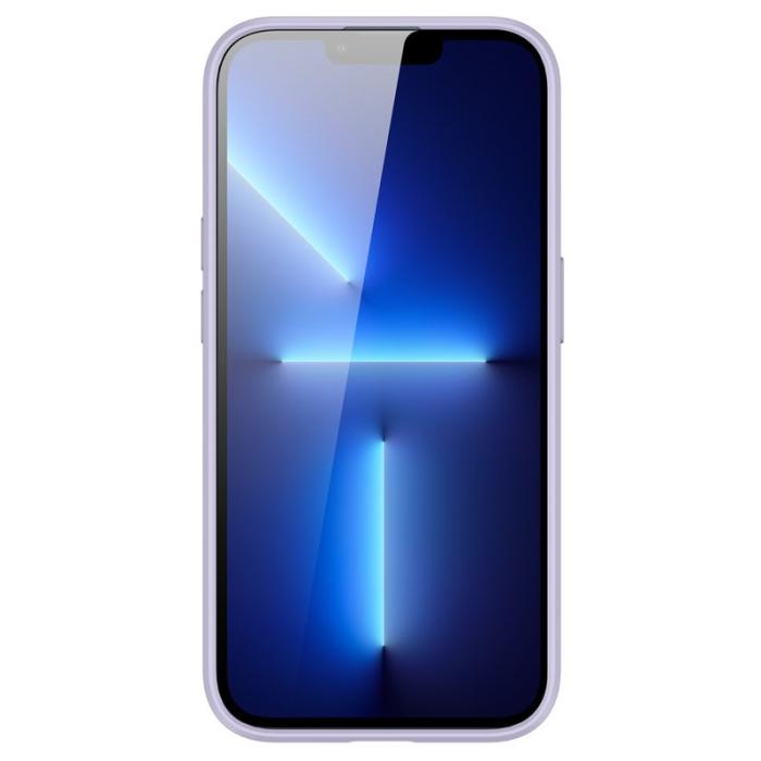 Dux Ducis - DUX DUCIS Rafi II iPhone 13 Pro mobilskal med kortplats Konstläder - Lila