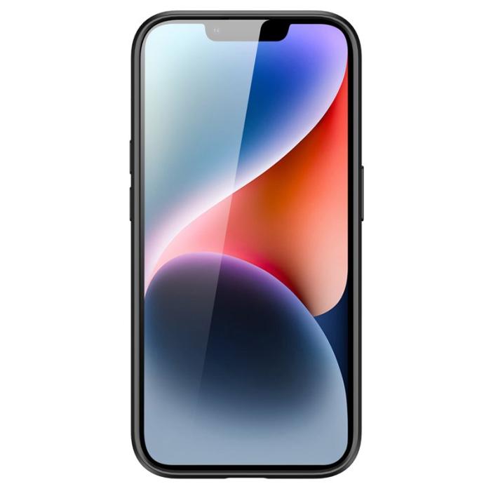 Dux Ducis - DUX DUCIS Rafi II iPhone 14/13 mobilskal med kortplats Konstläder - Svart