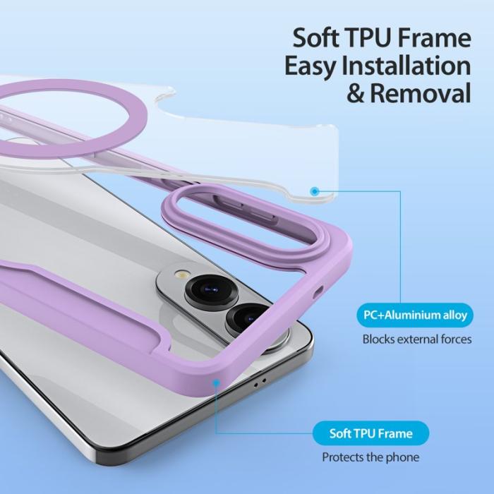 Dux Ducis - DUX DUCIS Samsung Galaxy S25 Edge Fodral - Lila Rosa