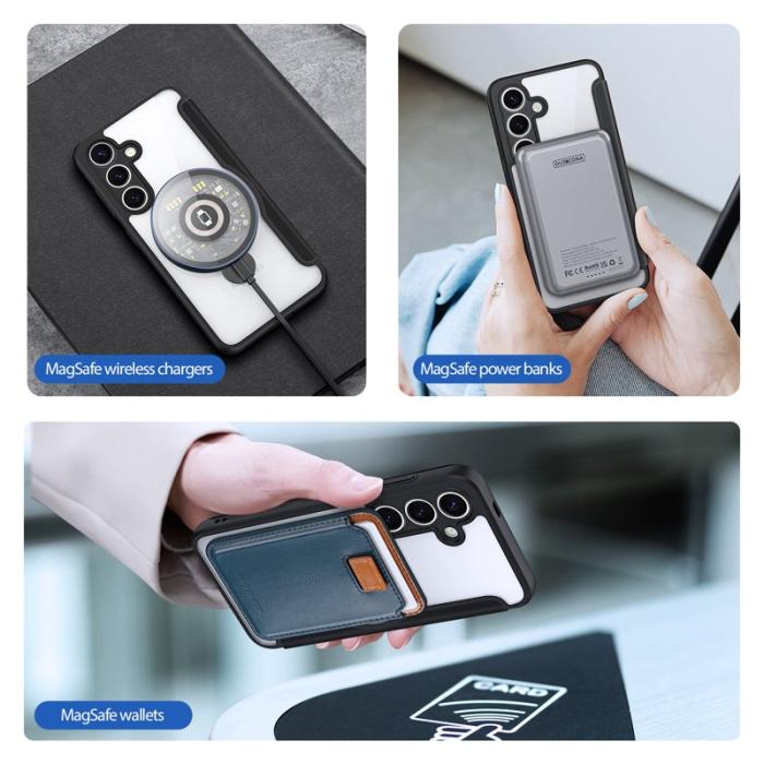 Dux Ducis - DUX DUCIS Samsung Galaxy S25 Fodral - Svart