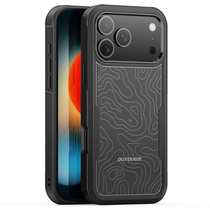 Dux Ducis - DUX DUCIS SHLD iPhone 17 Pro Max Fodral - PC + TPU - Grå