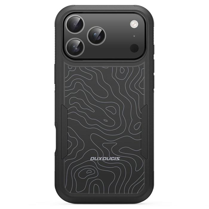 Dux Ducis - DUX DUCIS SHLD iPhone 17 Pro Max Fodral - PC + TPU - Grå