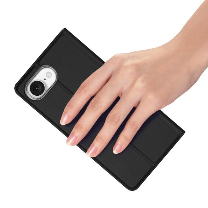 Dux Ducis - DUX DUCIS Skin Pro Series iPhone 16e Fodral Konstläder - Svart