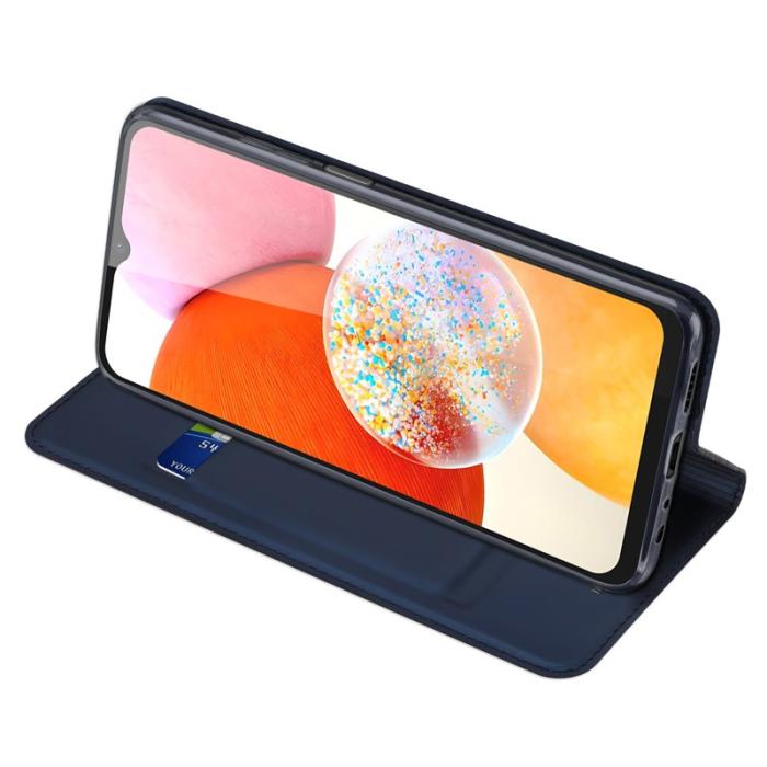 Dux Ducis - DUX DUCIS Skin Pro Samsung Galaxy A15 Plånboksfodral PU Läder - Blå