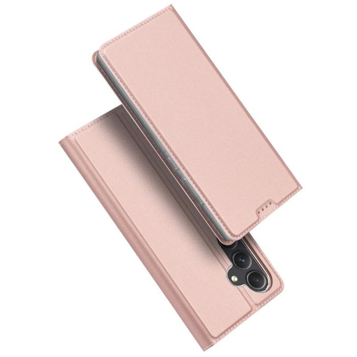 Dux Ducis - DUX DUCIS Skin Pro Series Samsung Galaxy A55 Fodral Konstläder - Rosa