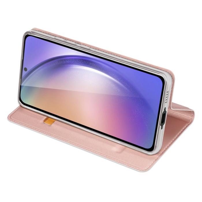 Dux Ducis - DUX DUCIS Skin Pro Series Samsung Galaxy A55 Fodral Konstläder - Rosa
