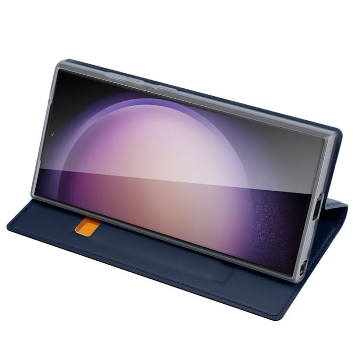 Dux Ducis - DUX DUCIS Skin Pro Samsung Galaxy S24 Ultra Plånboksfodral PU Läder - Blå