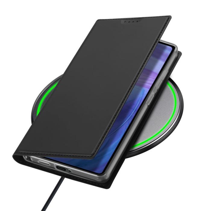 Dux Ducis - DUX DUCIS Skin Pro Series Samsung Galaxy S25 Ultra Fodral - Konstläder - Svart