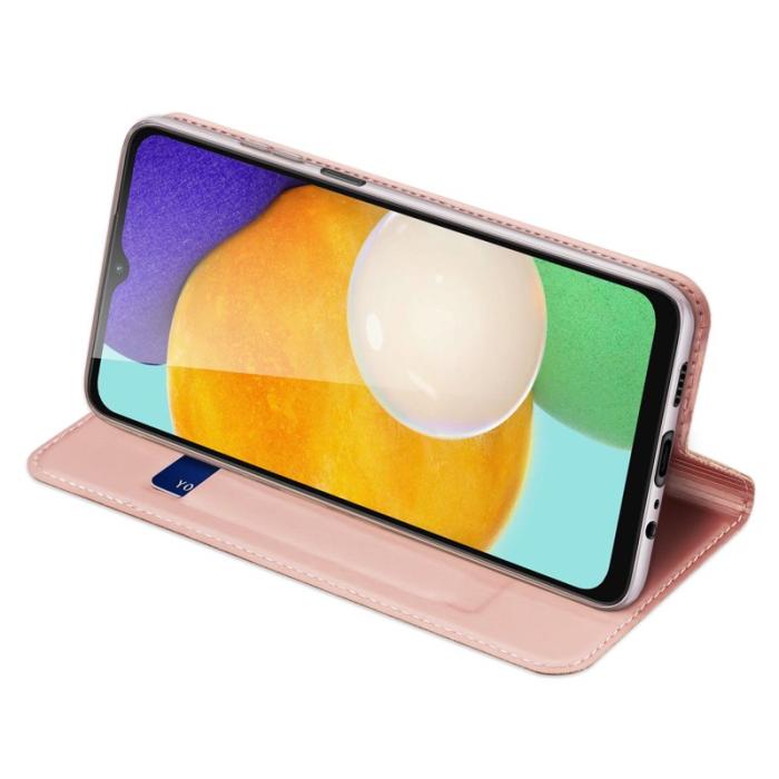 Dux Ducis - DUX DUCIS Skin Pro Samsung Galaxy A13 5G Plånboksfodral PU Läder - Pink