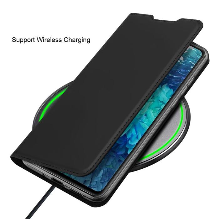 Dux Ducis - DUX DUCIS Skin Pro Samsung Galaxy S20 FE Plånboksfodral PU Läder - Svart