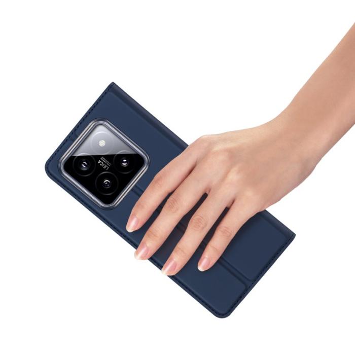 Dux Ducis - DUX DUCIS Skin Pro Series Xiaomi 14 Pro Fodral Konstläder - Blå