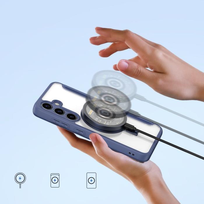 Dux Ducis - DUX DUCIS Skin X Pro för Samsung Galaxy S24+ Fodral - Blå