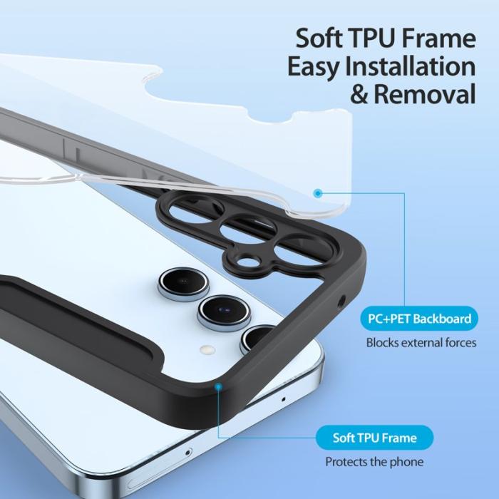 Dux Ducis - DUX DUCIS Skin X Pro Samsung Galaxy A35 5G Fodral Konstläder - Svart