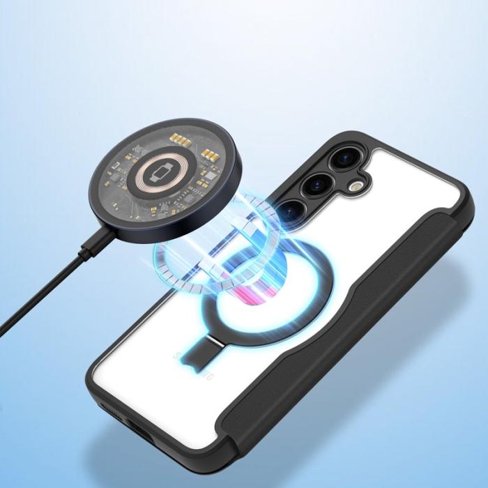 Dux Ducis - DUX DUCIS Skin X Pro Samsung Galaxy S24+ Fodral Konstläder - Svart