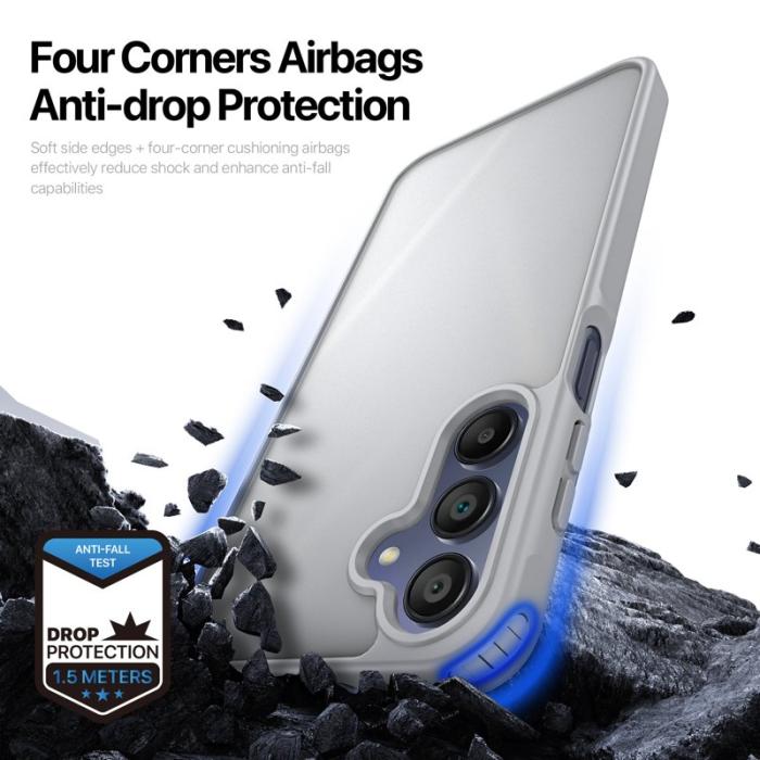 Dux Ducis - DUX DUCIS Yind Series Fodral för Samsung Galaxy A17 5G - Grå