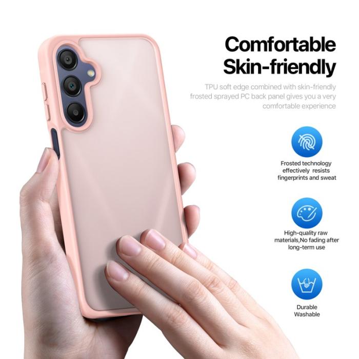 Dux Ducis - DUX DUCIS Yind Series Fodral för Samsung Galaxy A17 5G - Ljusrosa