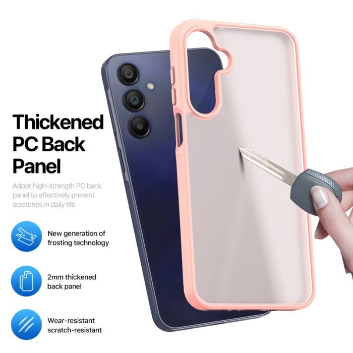 Dux Ducis - DUX DUCIS Yind Series Fodral för Samsung Galaxy A17 5G - Ljusrosa