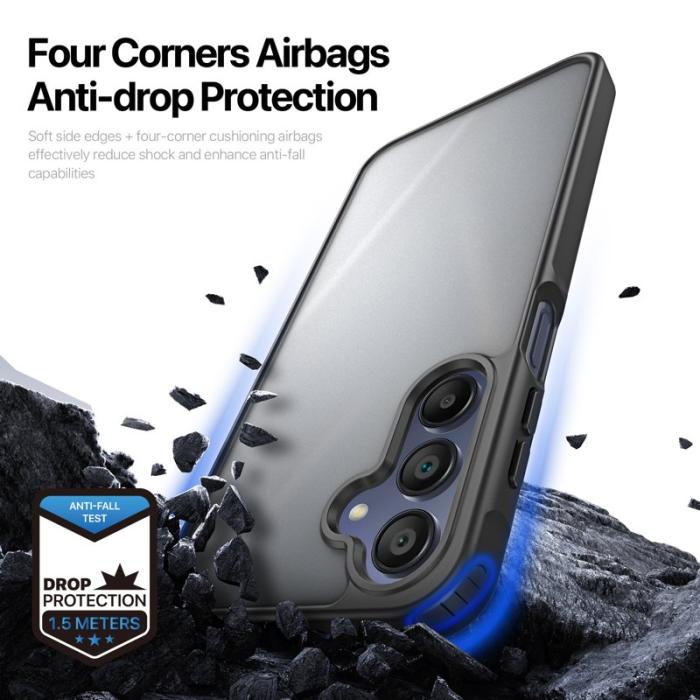 Dux Ducis - DUX DUCIS Yind Series Fodral för Samsung Galaxy A17 5G - Svart