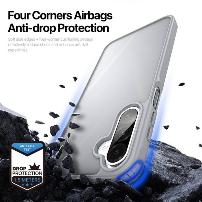 Dux Ducis - DUX DUCIS Yind Series Fodral för Samsung Galaxy A26 5G - Grå