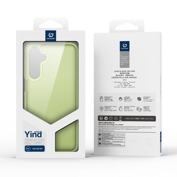 Dux Ducis - DUX DUCIS Yind Series Fodral för Samsung Galaxy A26 5G - Lime Grön