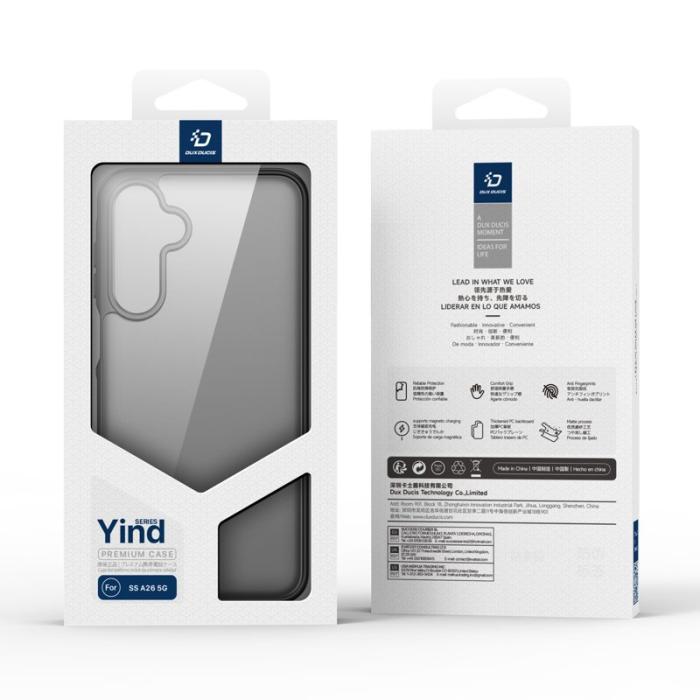 Dux Ducis - DUX DUCIS Yind Series Fodral för Samsung Galaxy A26 5G - Svart