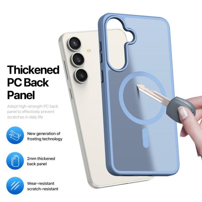 Dux Ducis - DUX DUCIS Yind Series Fodral för Samsung Galaxy S25 FE - Ljusblå