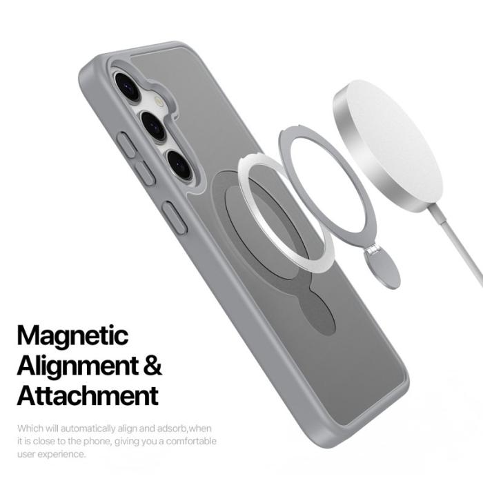 Dux Ducis - DUX DUCIS Yind Series Fodral för Samsung Galaxy S25 - Grå